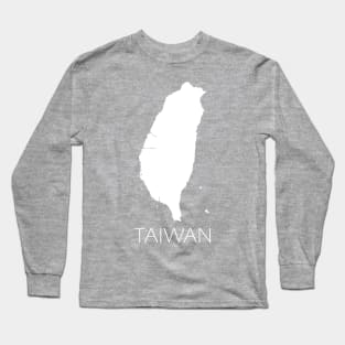 Simply Taiwan - White Edition Long Sleeve T-Shirt